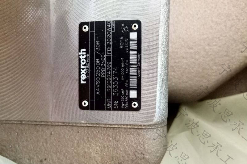 rexroth恒压泵A4VSO250DR/30R-VPB13N00